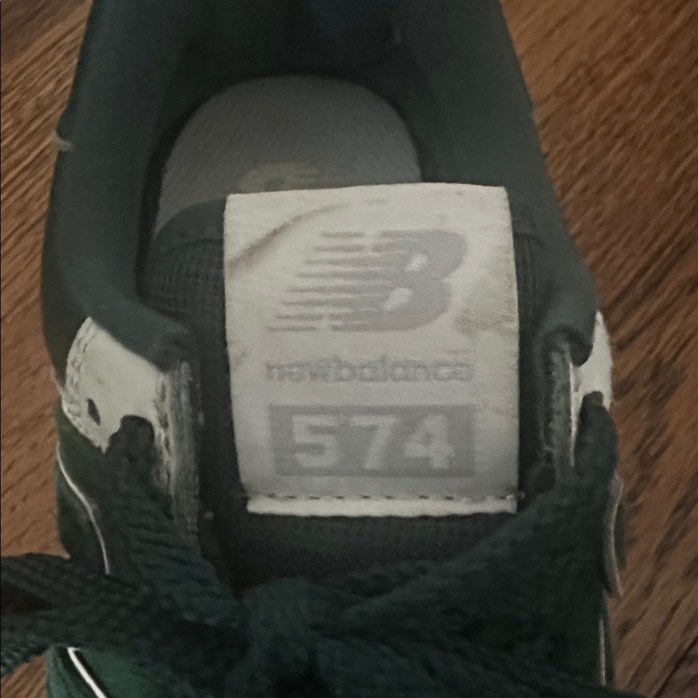 *RARE* Green, Platform New Balance 574 - Picture 5 of 6
